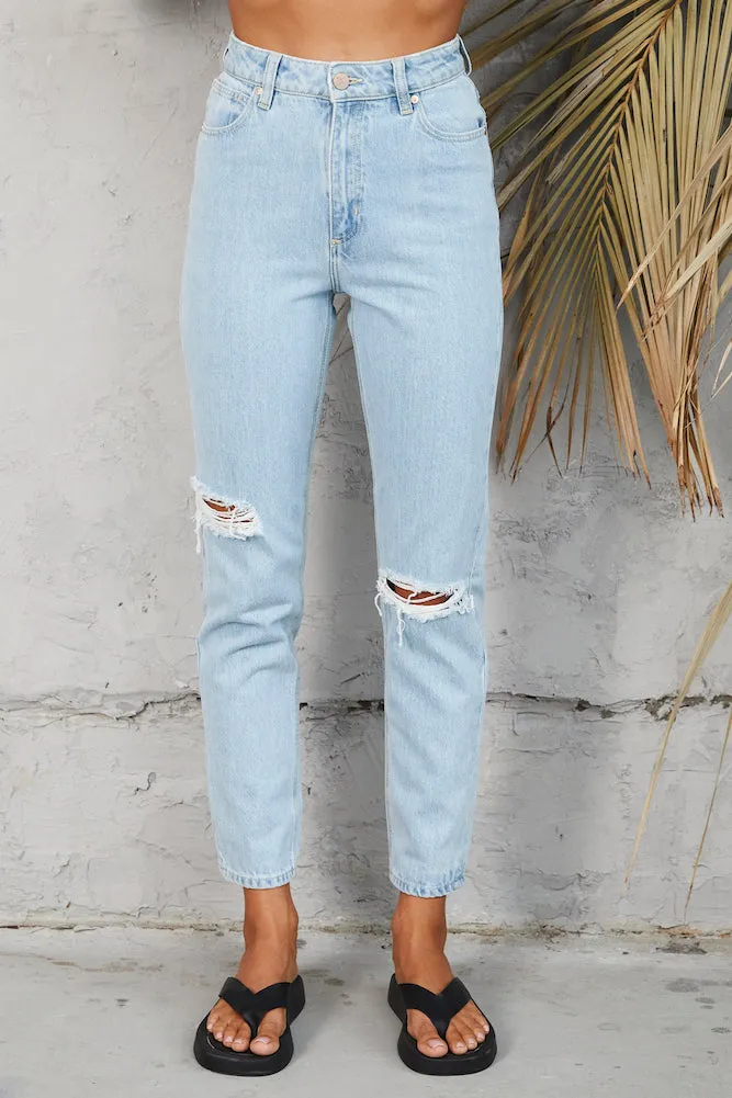 ABRAND A94 High Slim Jeans Daisy Blue