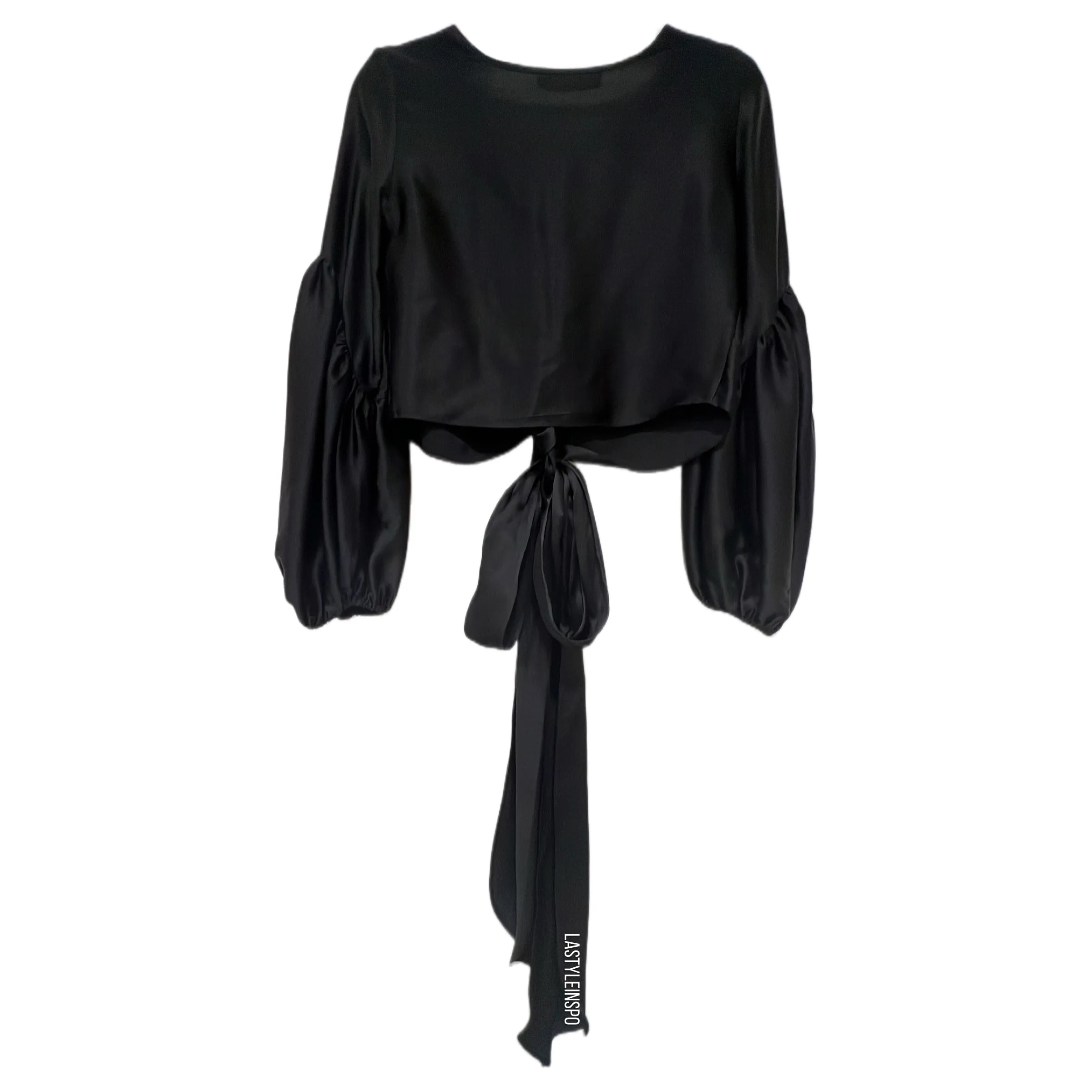 Amanda Uprichard 100% Silk Blouse in Black Size XS
