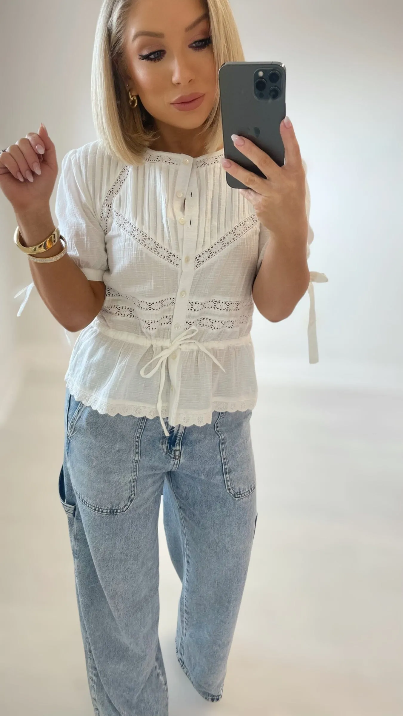 ANAISE LACE BLOUSE