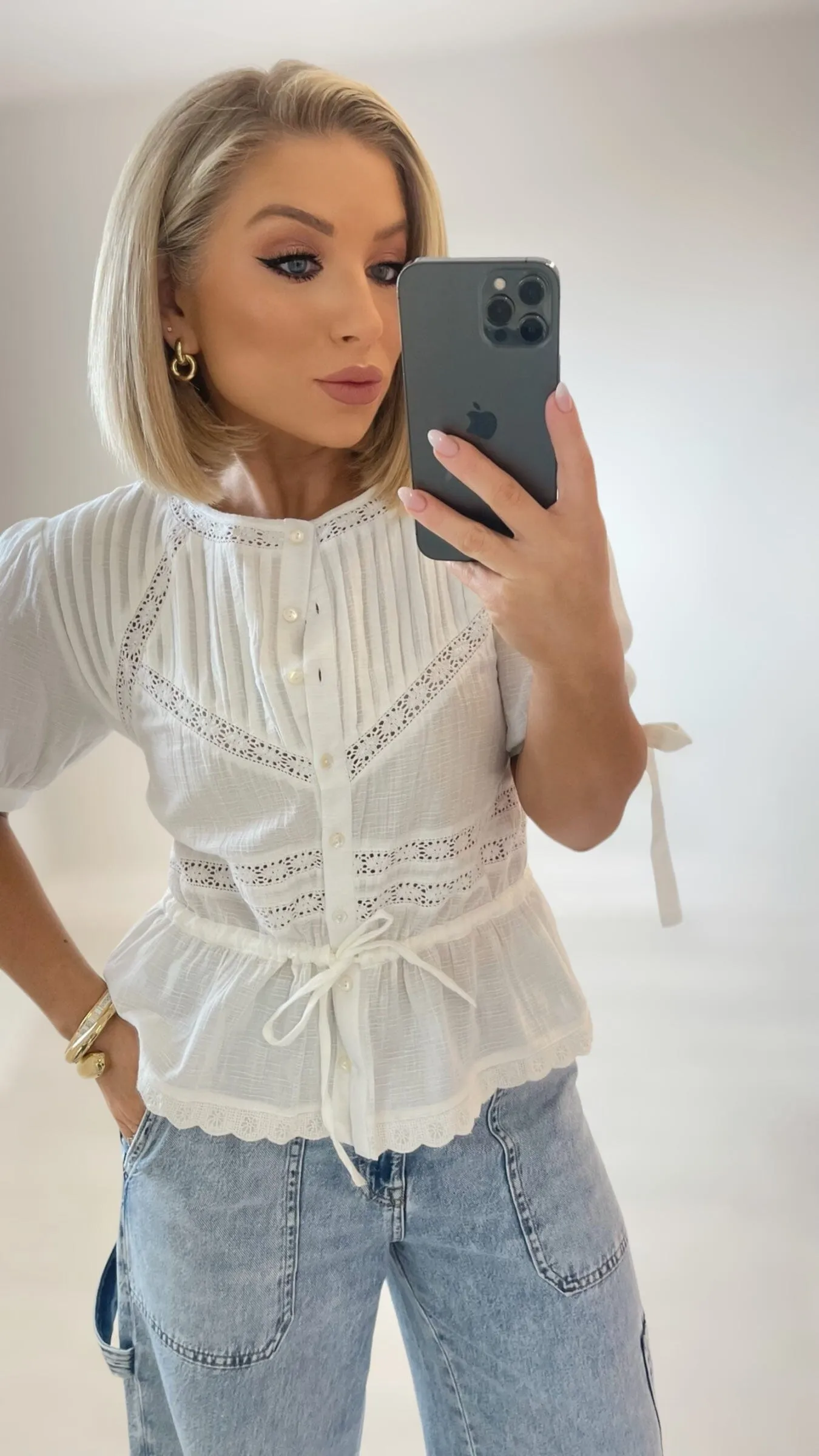 ANAISE LACE BLOUSE