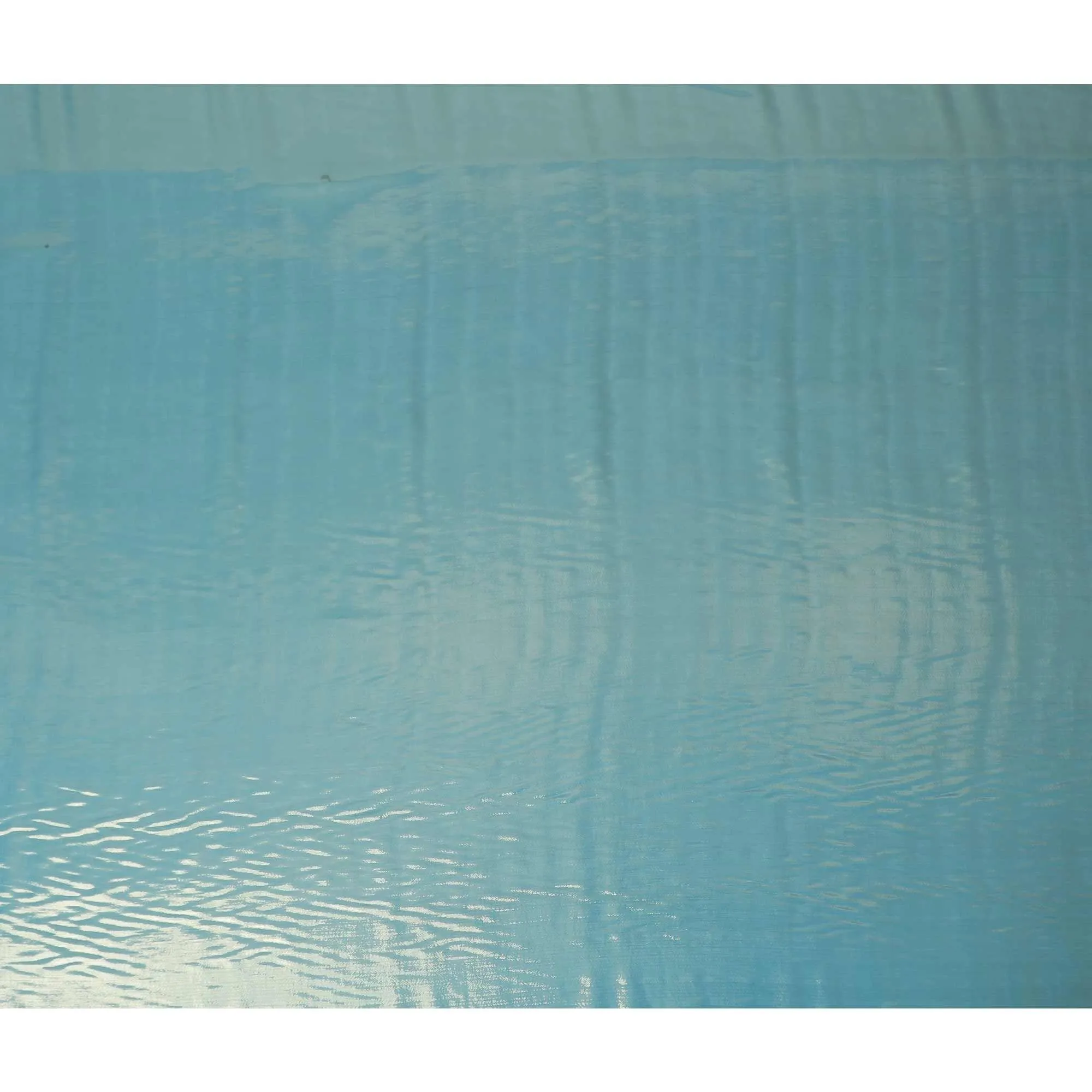 Blue pure silk chiffon with golden metallic lurex in stripe design-D9224