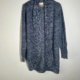 Bobbie Brooks Blue Chunky Knit Cardigan Sweater