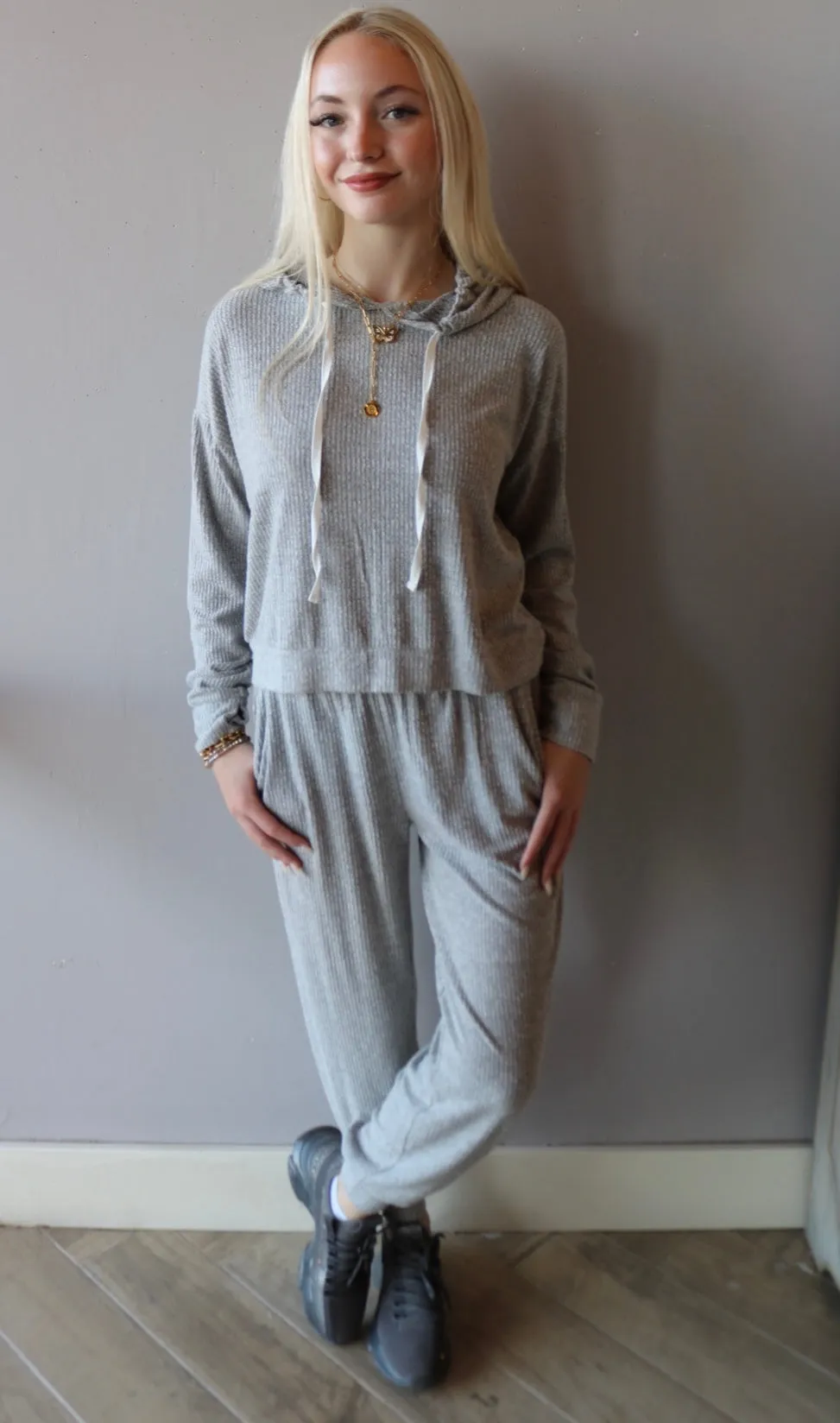 BOBI Brushed Thermal MARGO Hooded Top