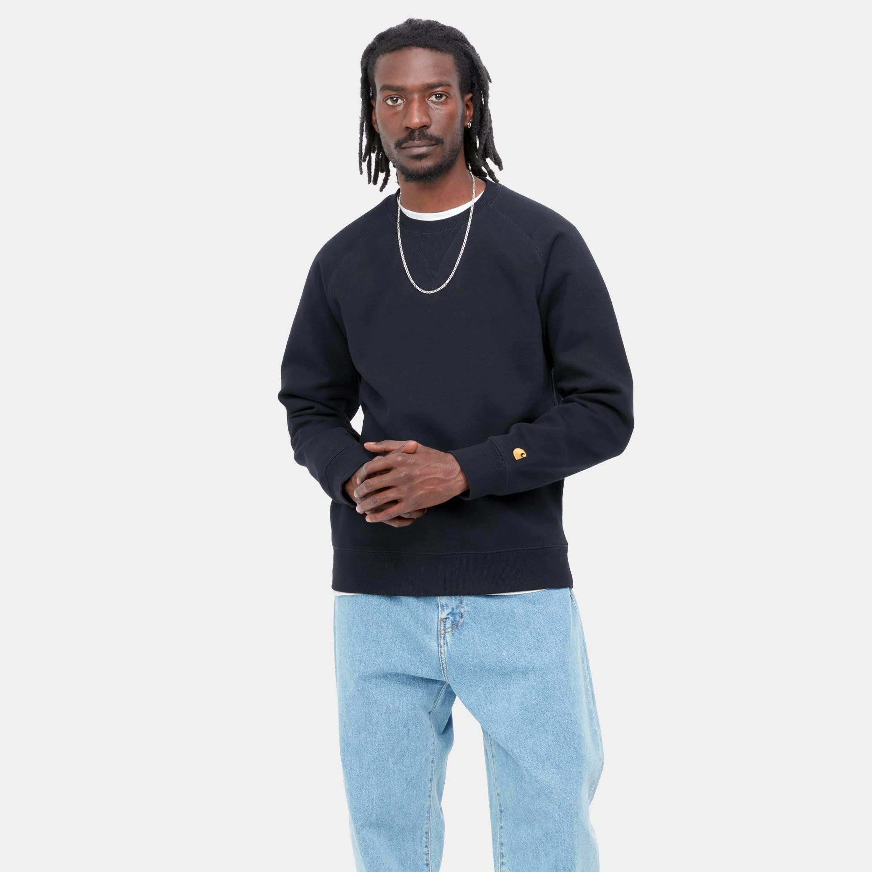 Chase Sweatshirt - Dark Navy / Gold