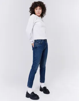 Debbie Step-Mom High Waist Slim Fit