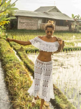 Filigree Off Shoulder Top