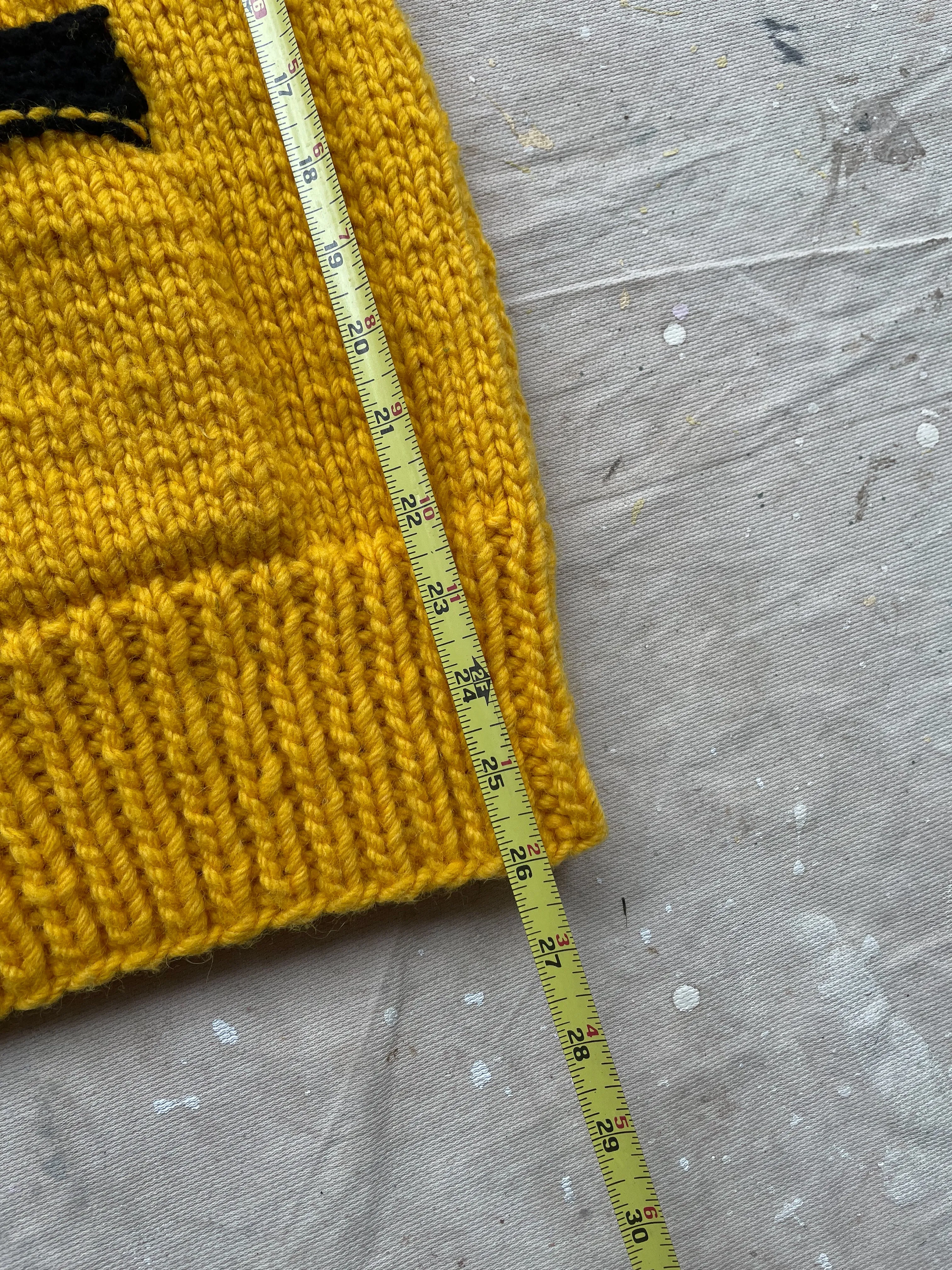 Grandma's Zip Cardigan Sweater—[XL]