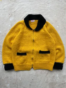Grandma's Zip Cardigan Sweater—[XL]