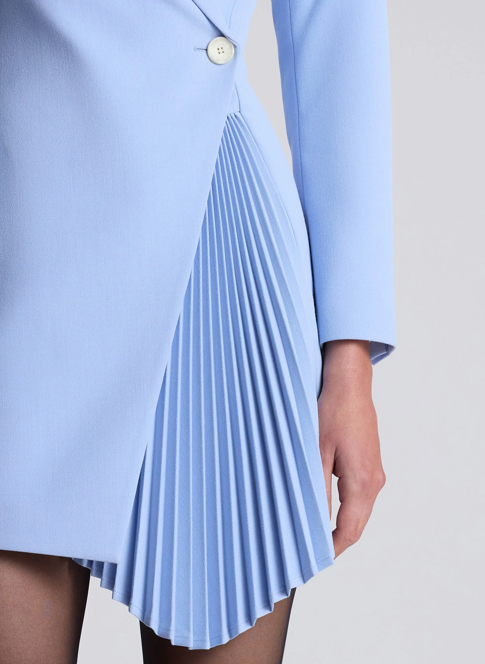 Juliet Pleated Blazer Dress