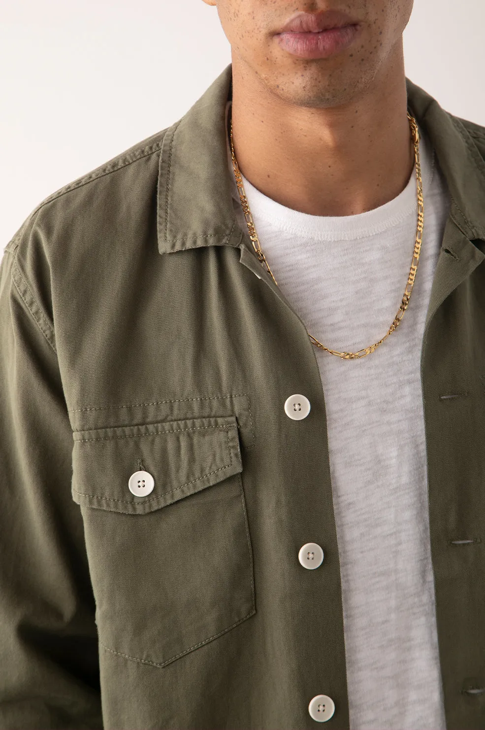 KEROUAC SHIRT JACKET - OLIVE