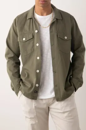 KEROUAC SHIRT JACKET - OLIVE