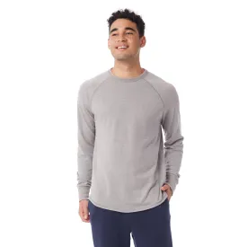 Kickback Vintage Heavy Knit Pullover Sweatshirt (Smoke)