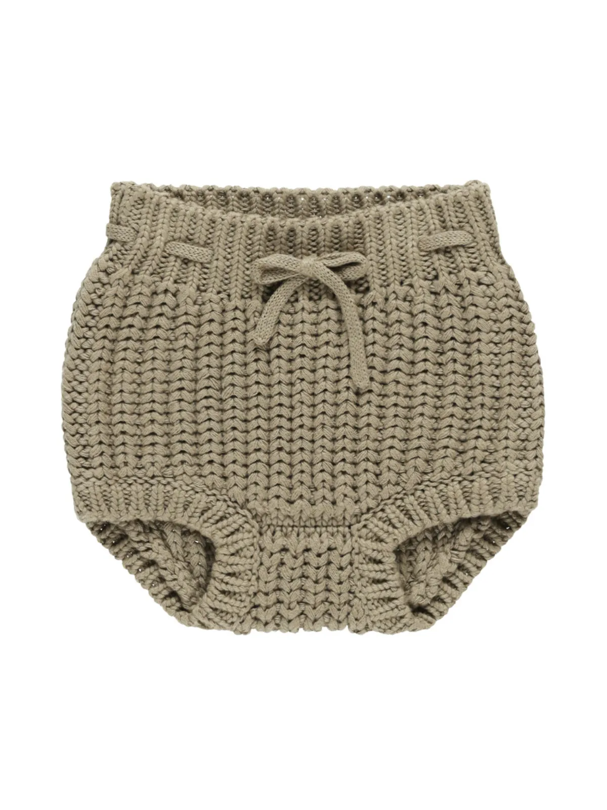 Knit Tie Bloomer, Olive