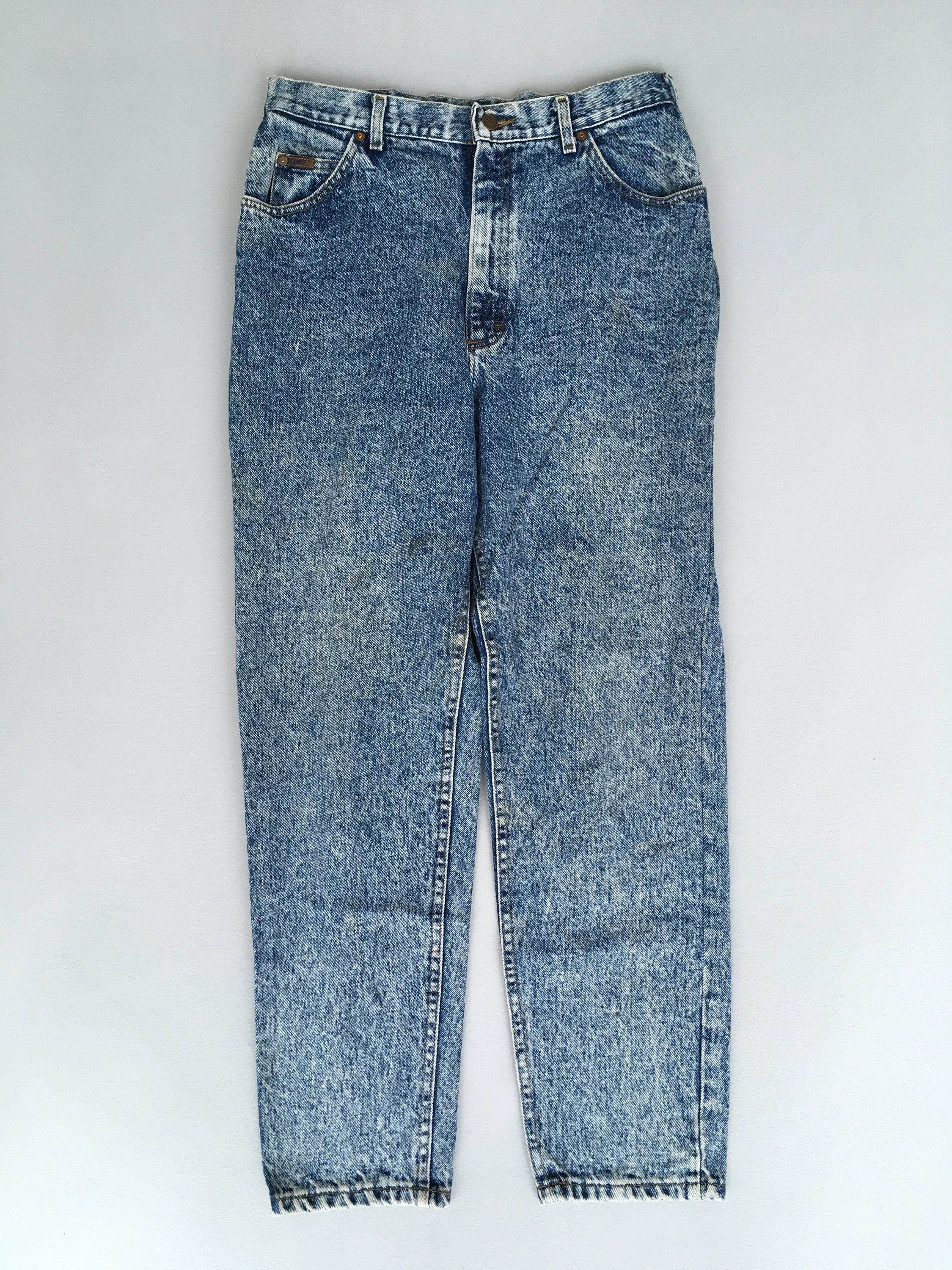 Lee Riders Acid Washed Jeans Size 30x28.5