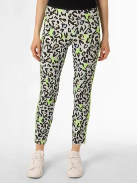Marc Cain Sofia Pleated Front Regular Pants, Multicolor