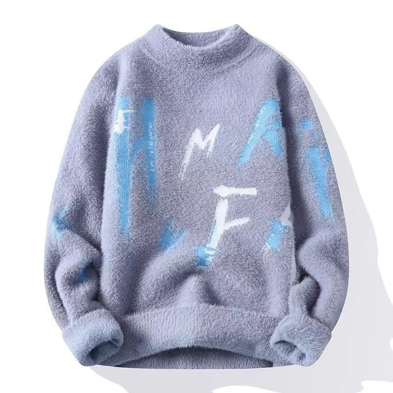 Needle Winter Fuzzy Graphic Sweater