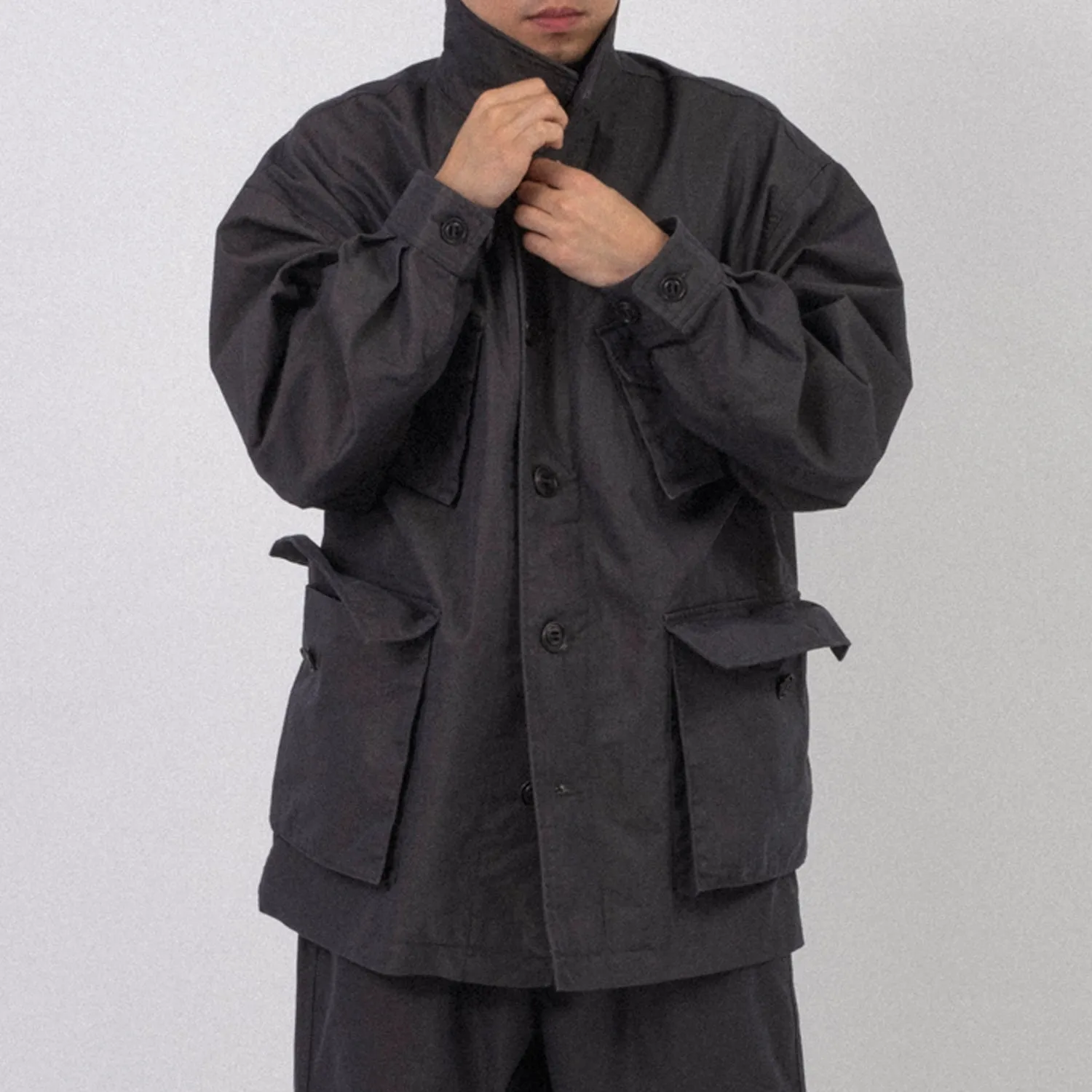 [NEITHERS] FRONTMAN JACKET _ CHARCOAL GREY