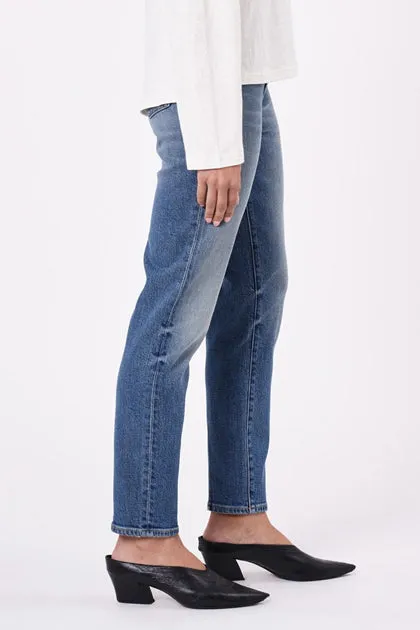 Neuw - Lola Mom Plato Jean, Dark Vintage Indigo