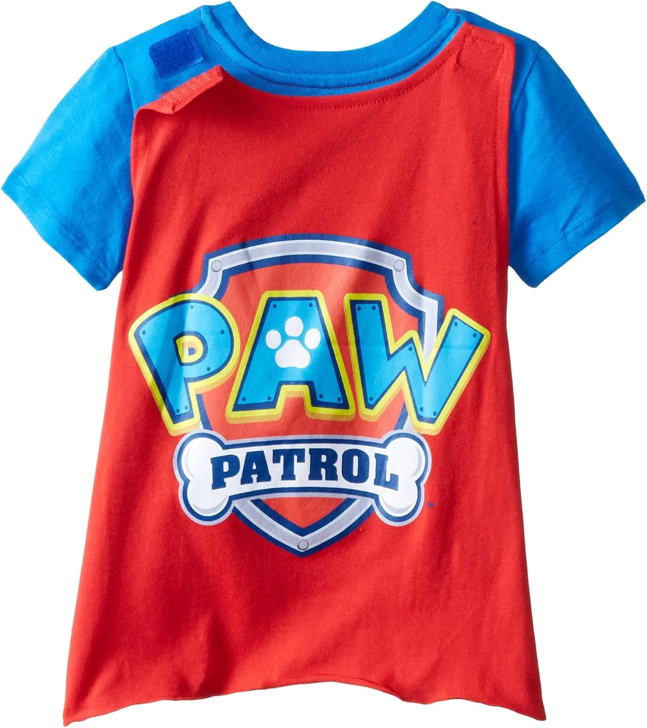 Nickelodeon Boys' Toddler Paw Patrol Small But Tough Cape T-Shirt