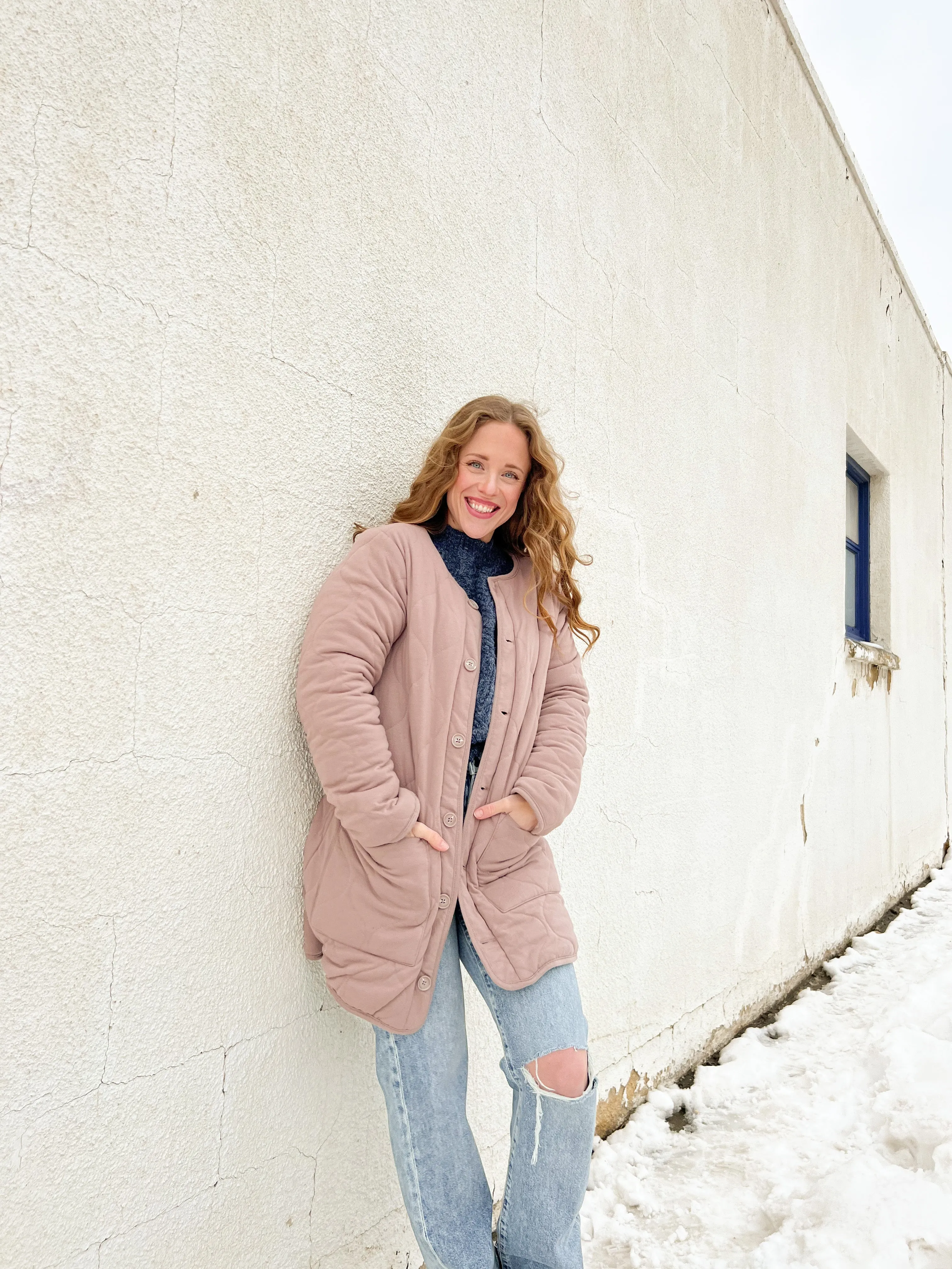 Randall Reversible Sherpa Jacket | Lite Cola