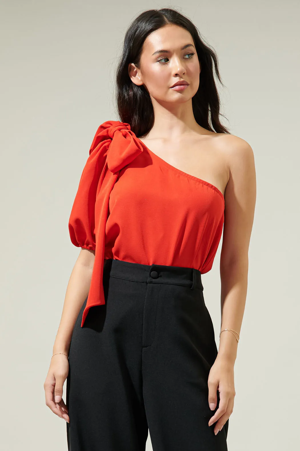 Renee One Shoulder Blouse