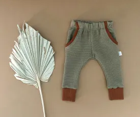 Sage Waffle Joggers
