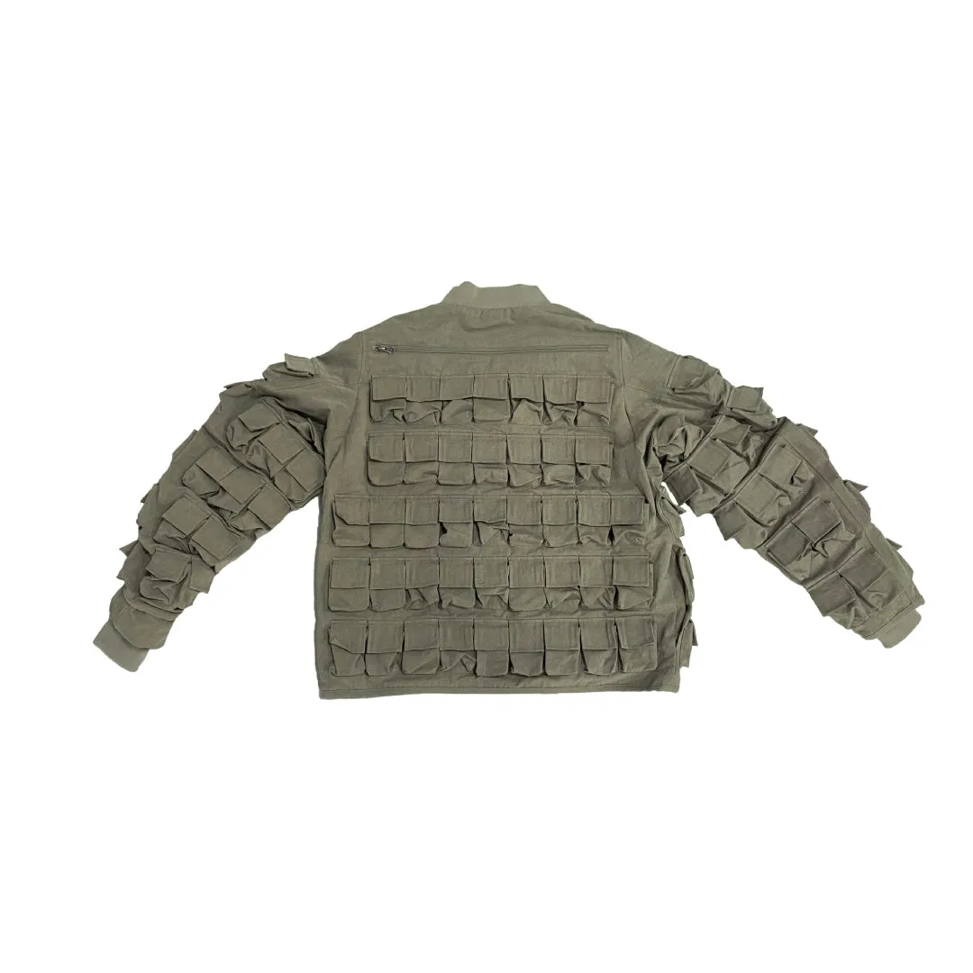 Tactical Multi-Pocket Cargo Jacket