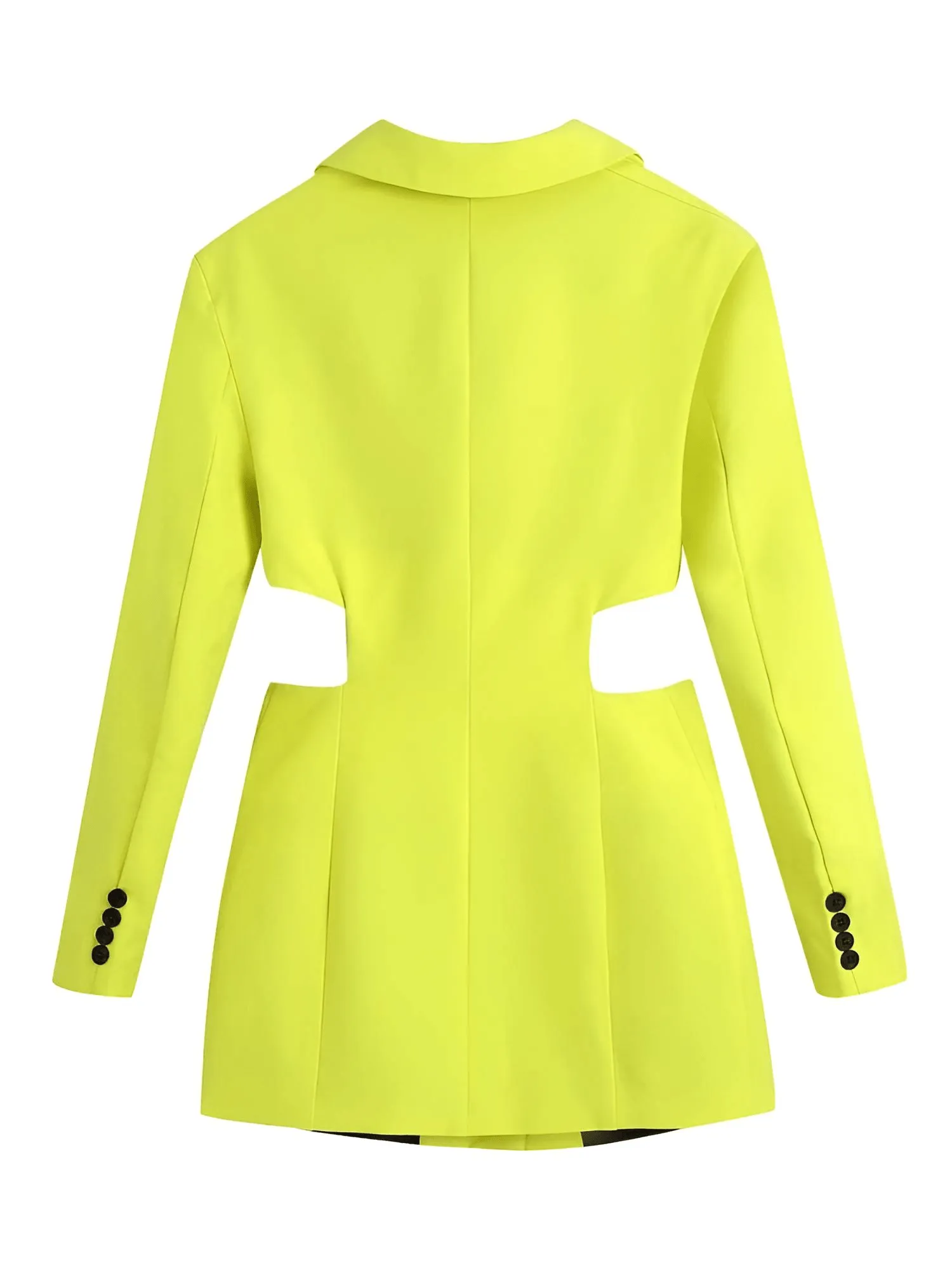 White Cut Out Blazer Dress   In 3 New Colors!